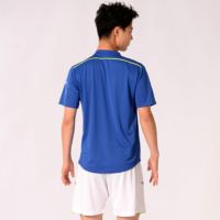 ダブルパイピングゲームシャツ&パンツ上下セットR.BLUE+WHT | DALPONTE