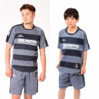Lサイズ ダウポンチ　プラシャツプラパン ブラック 総柄昇華プラシャツパンツセット | ダウポンチ