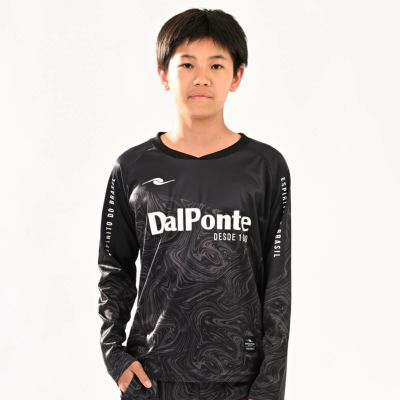 DalPonte 長袖ピステ 黒/グレー新品未使用