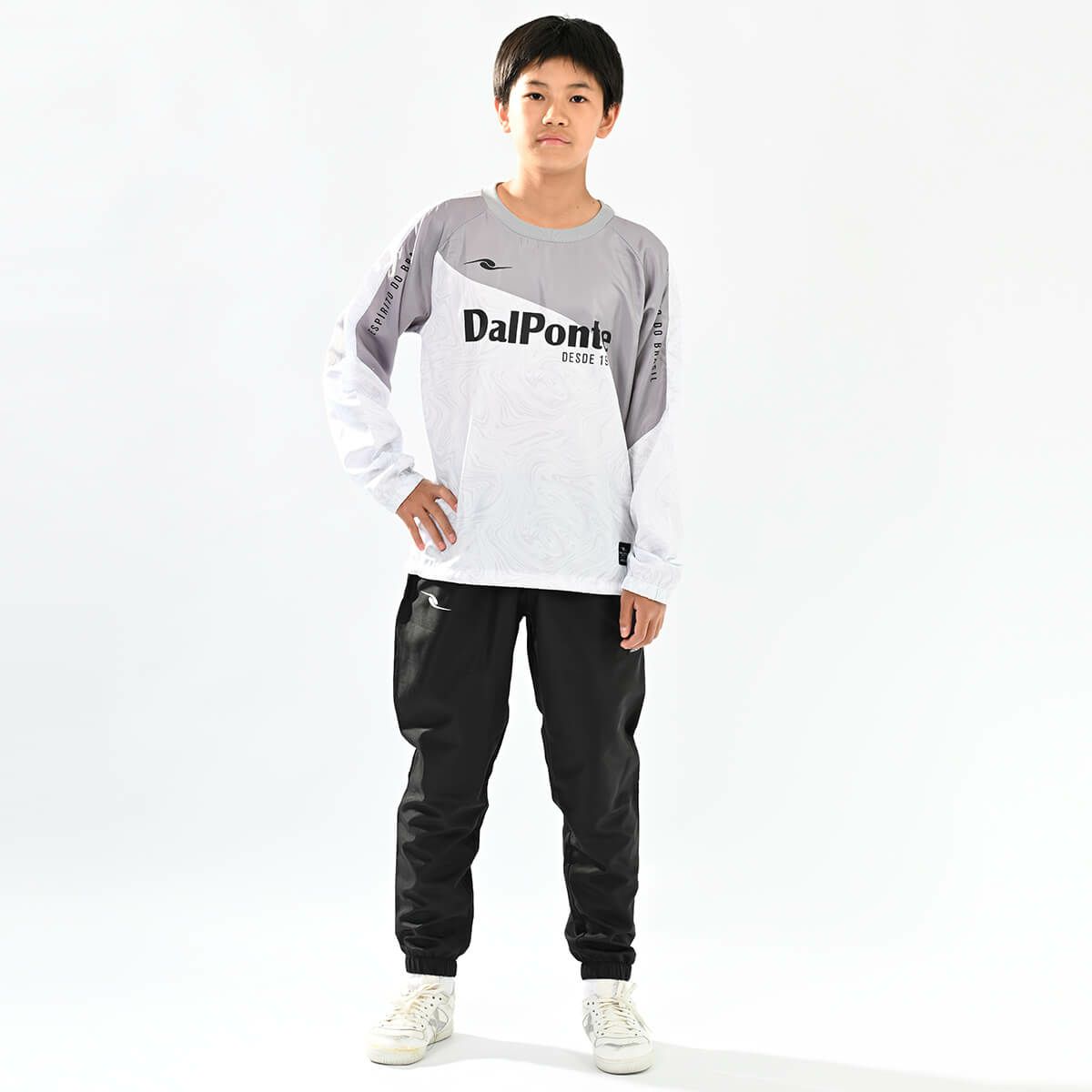 ジュニア】昇華ピステシャツ上下セットWHITE | DALPONTE ONLINE STORE